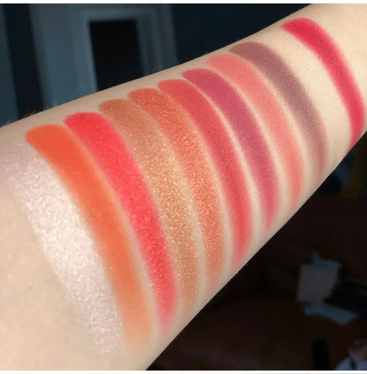 11 Color Shimmer Eyeshadow Palette in Sparkling Case
