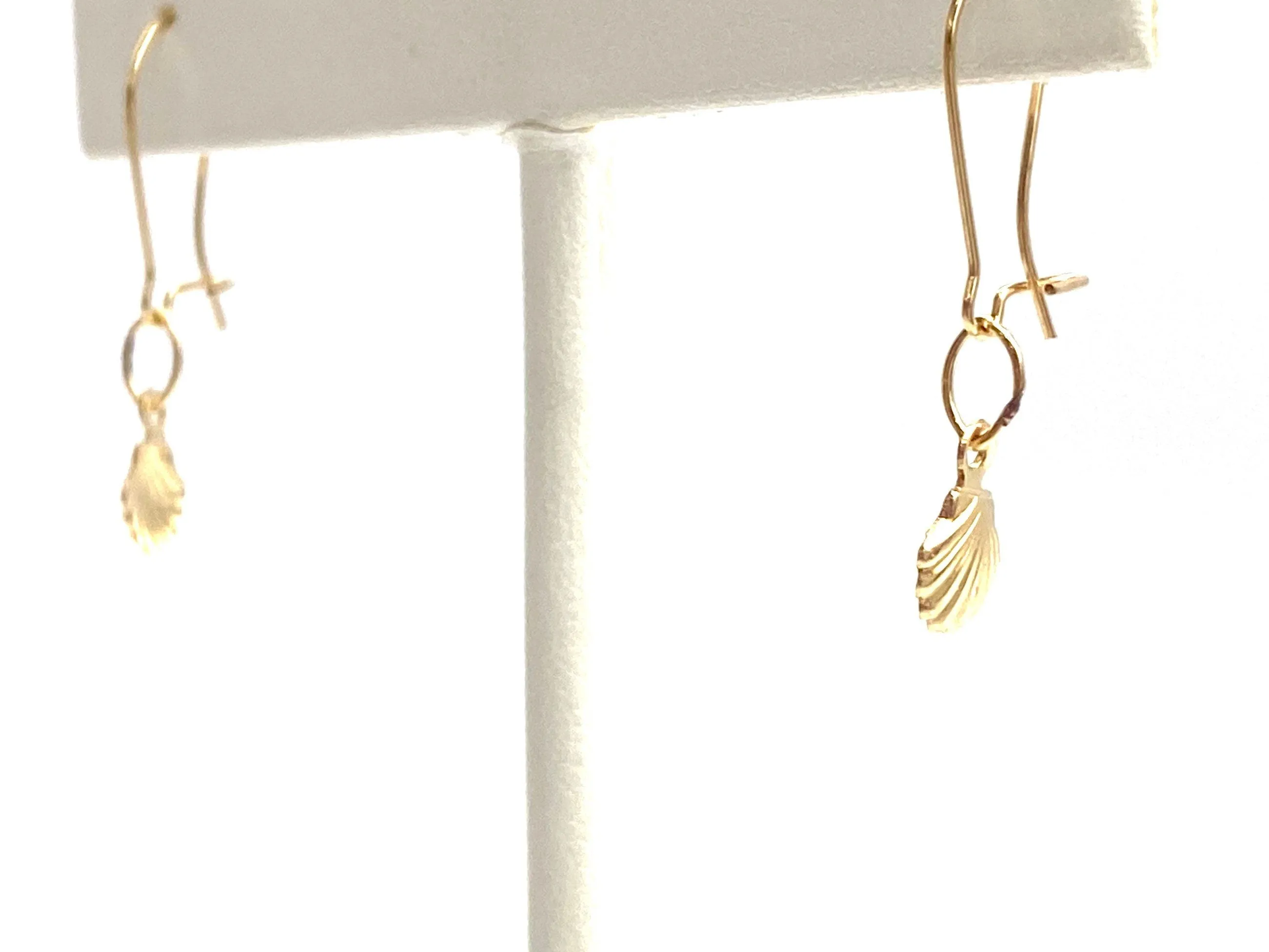 14KGF Seashell Charm , Sku#2176-C