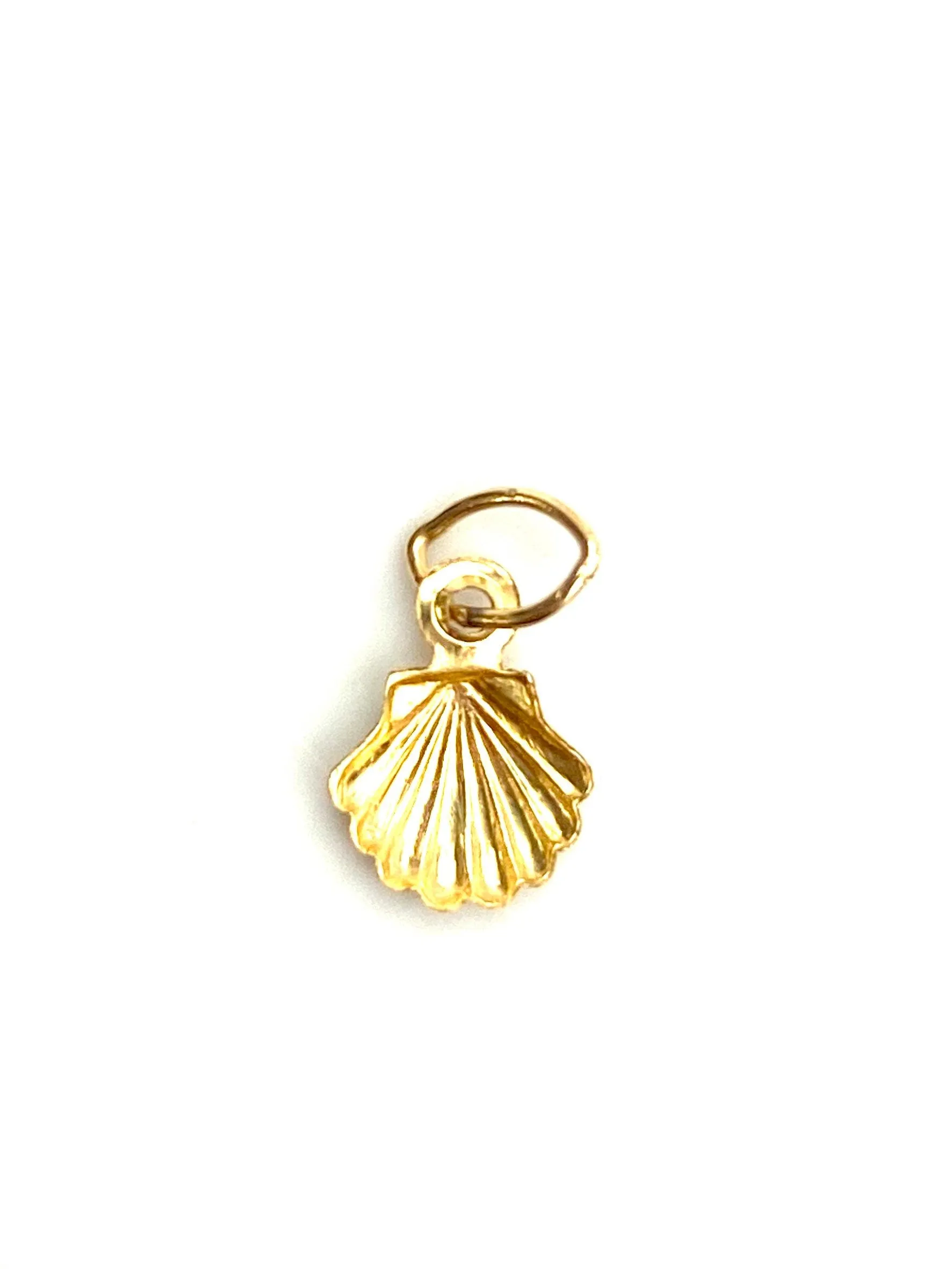 14KGF Seashell Charm , Sku#2176-C