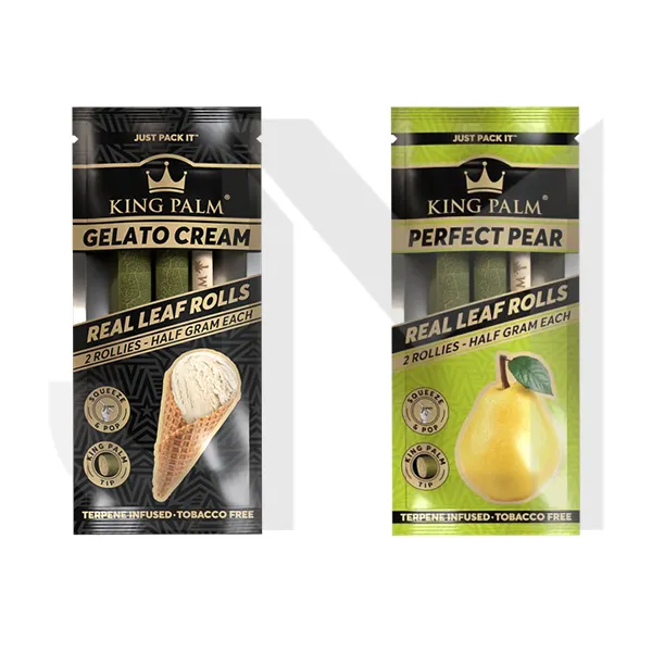 2 King Palm 0.5g Flavoured Wrap Rollies
