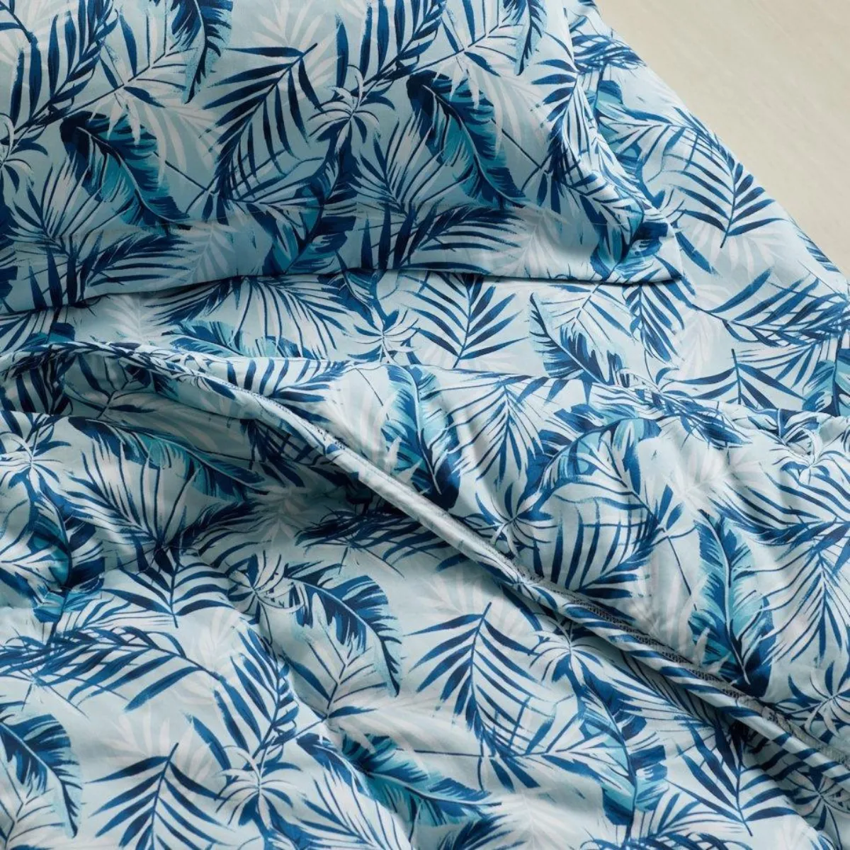 3 Piece Satin Crib Set - Tropical Palm