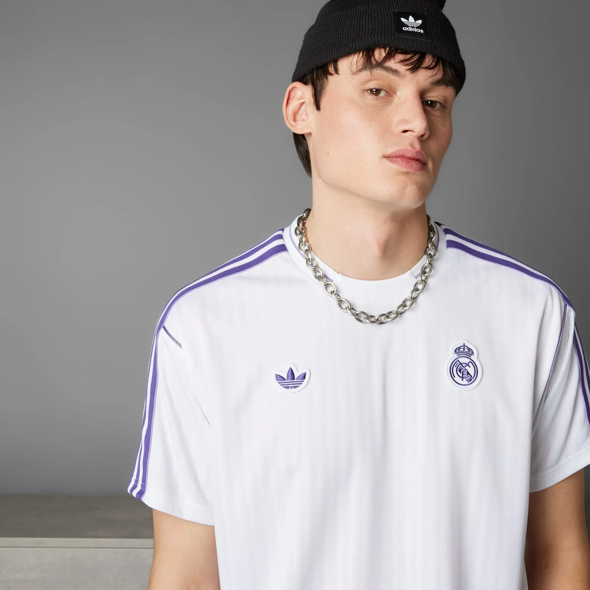 adidas Real Madrid Terrace Icons Jersey (Gender Neutral)