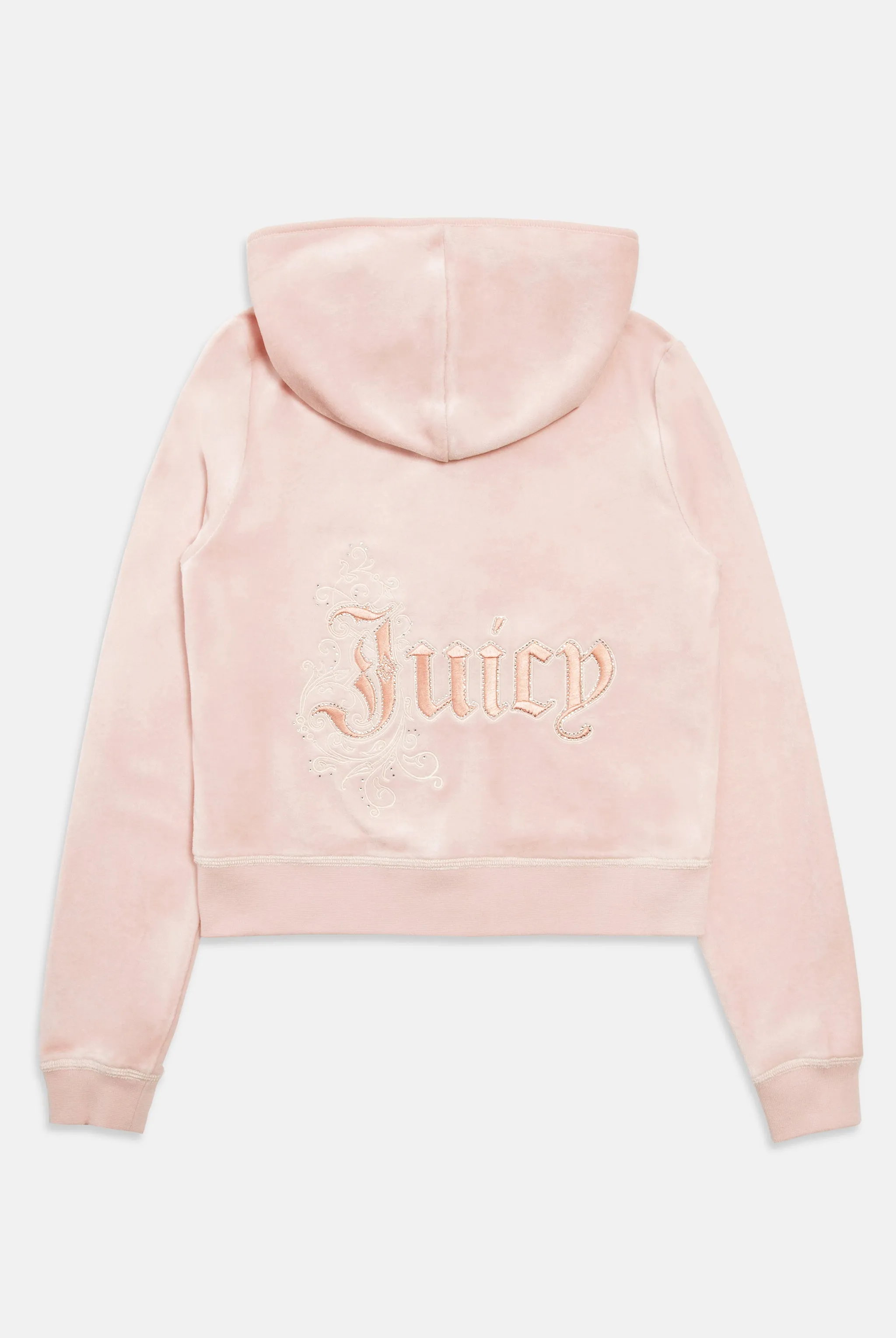 ALMOND BLOSSOM RENAISSANCE CREST BAMBOO VELOUR HERITAGE HOODIE