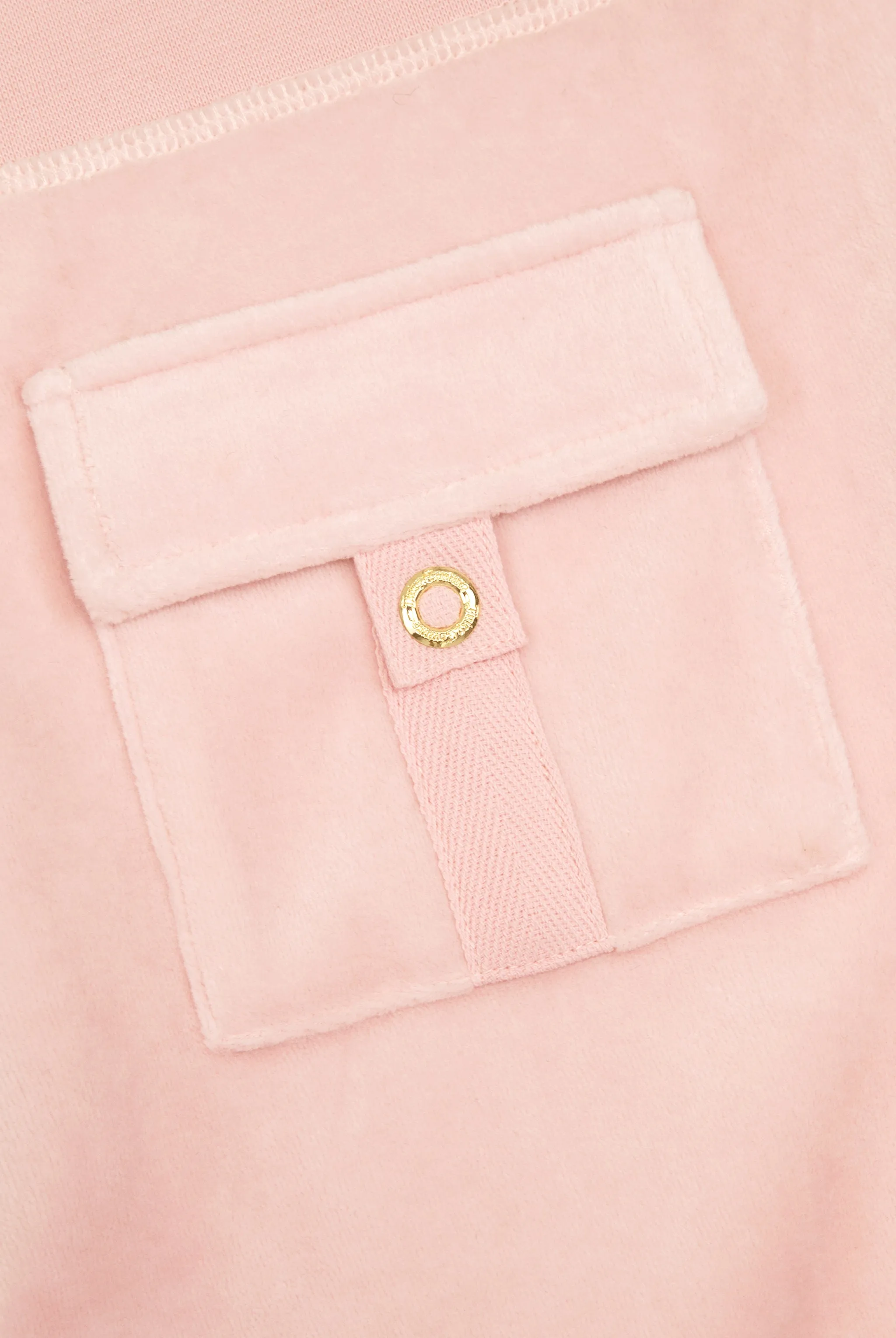 ALMOND BLOSSOM ULTRA LOW RISE RENAISSANCE CREST BAMBOO VELOUR HERITAGE BOTTOMS