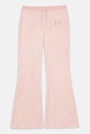 ALMOND BLOSSOM ULTRA LOW RISE RENAISSANCE CREST BAMBOO VELOUR HERITAGE BOTTOMS