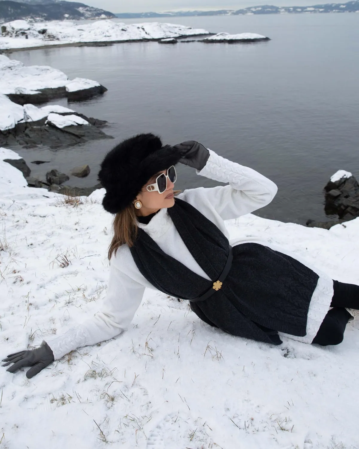 ARIE KNIT DRESS - WOOL