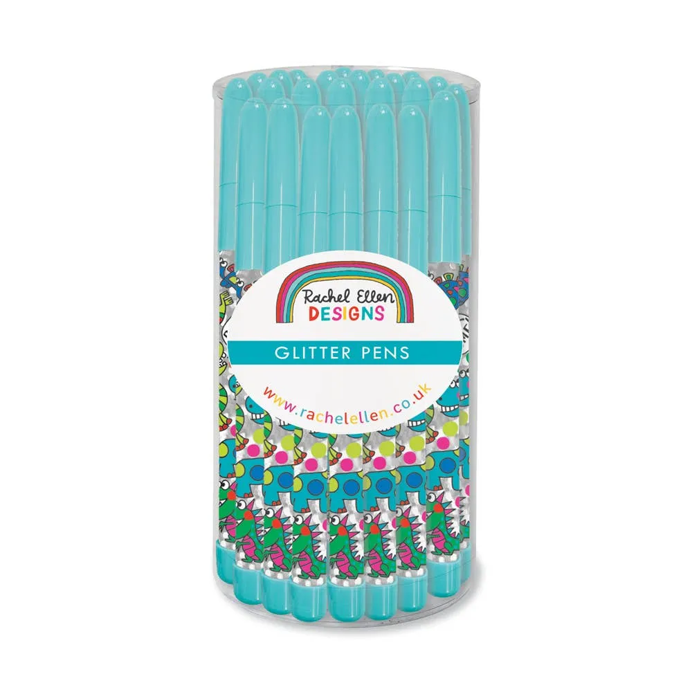 Ballpoint Glitter Pen - Dinosaurs