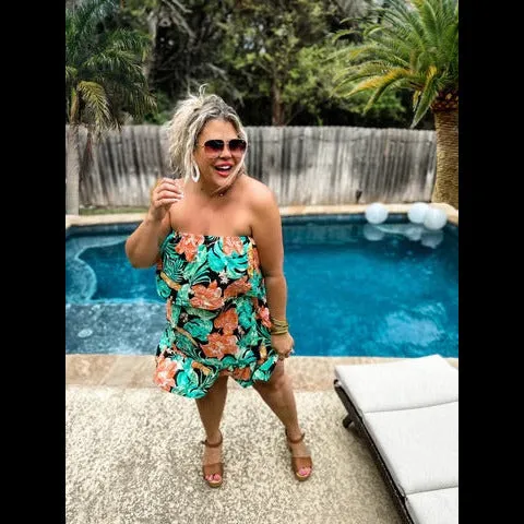 Barbados Tropical Vacay Dress