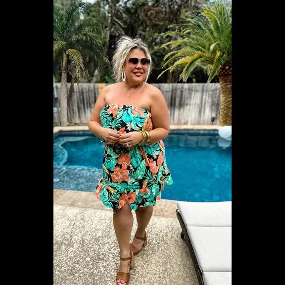 Barbados Tropical Vacay Dress