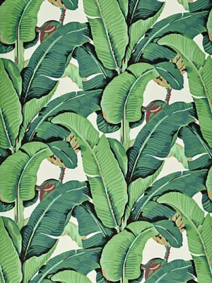 Beverly Hills Banana Palm Wallpaper - Green
