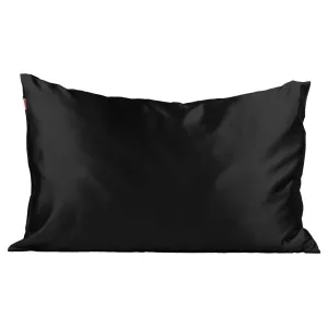 Black Satin Pillowcase