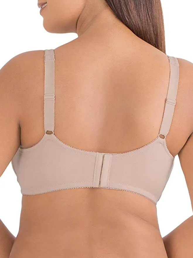 Brand new Fruit of the Loom Women's Seamed Soft Cup Bra, colour is sand, Sz 40DD! Also fits 42D, 44C, 46B & 38DDD