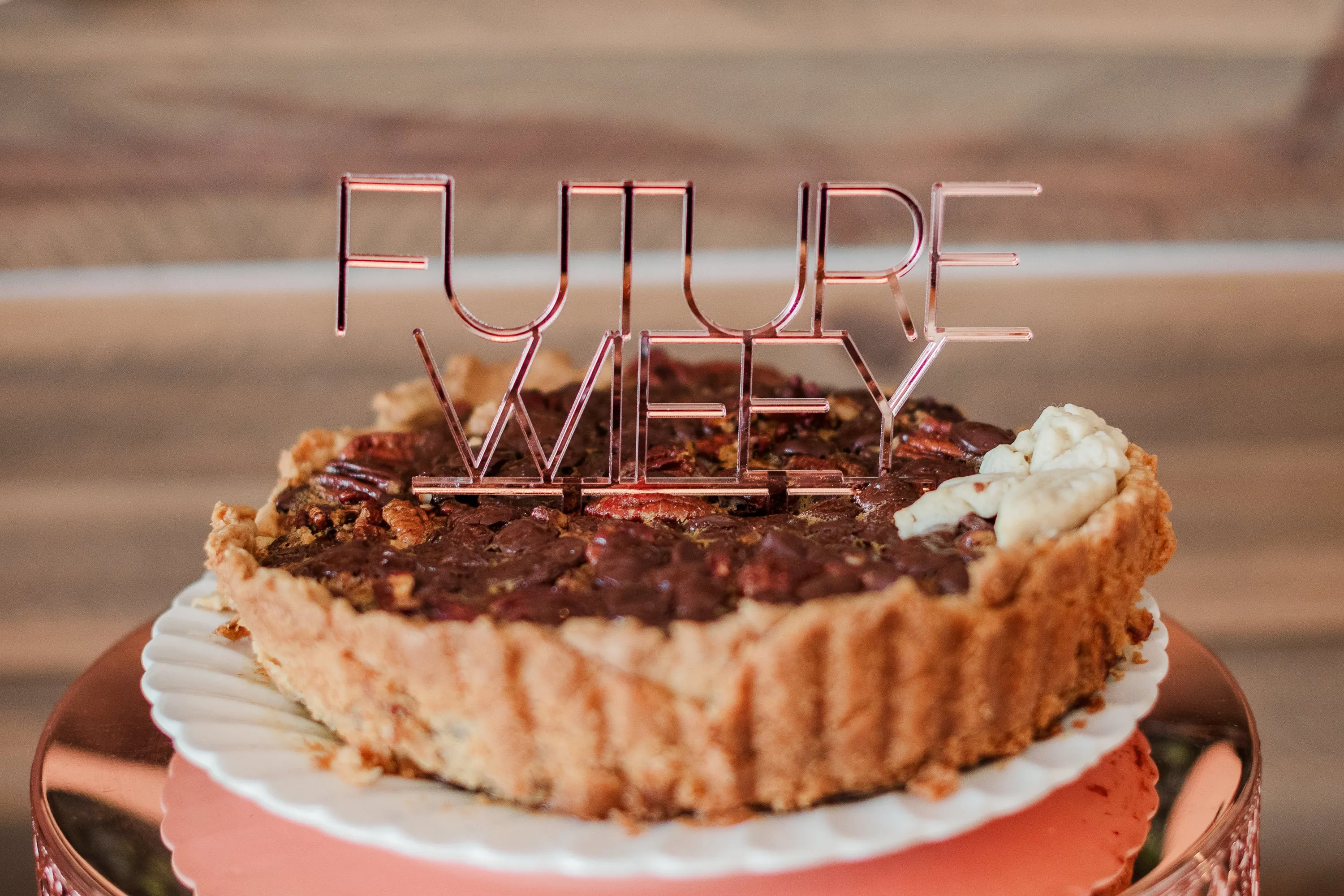 Bridal Shower Future Wifey Cake Topper