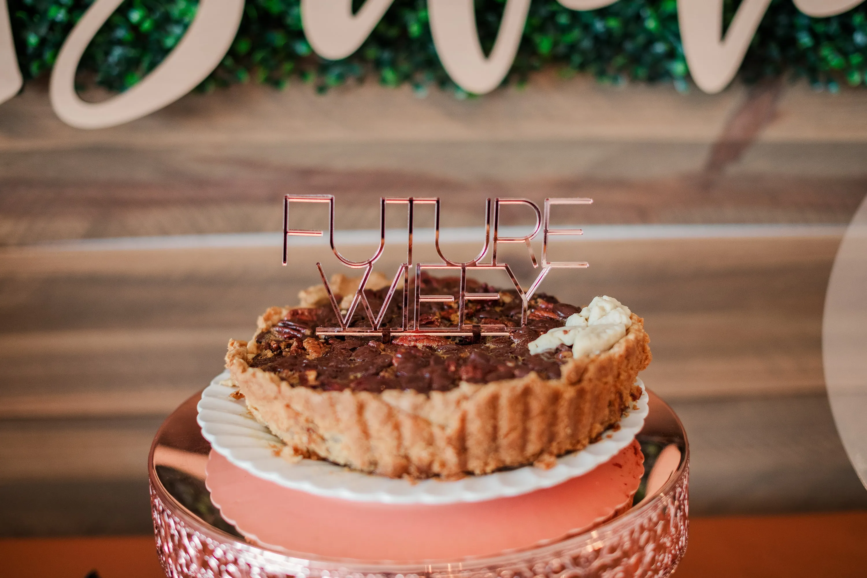 Bridal Shower Future Wifey Cake Topper