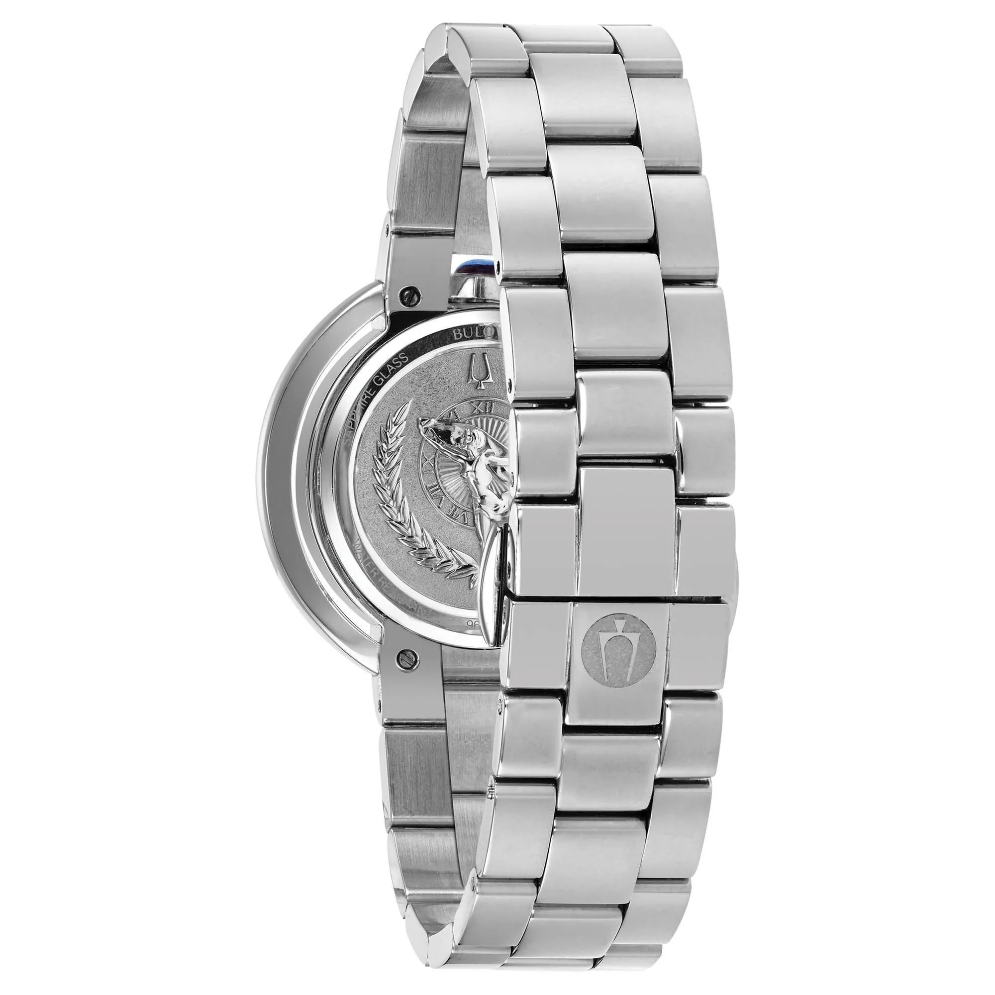 Bulova Ladies' Rubaiyat Diamond Stainless Steel Watch 96R220
