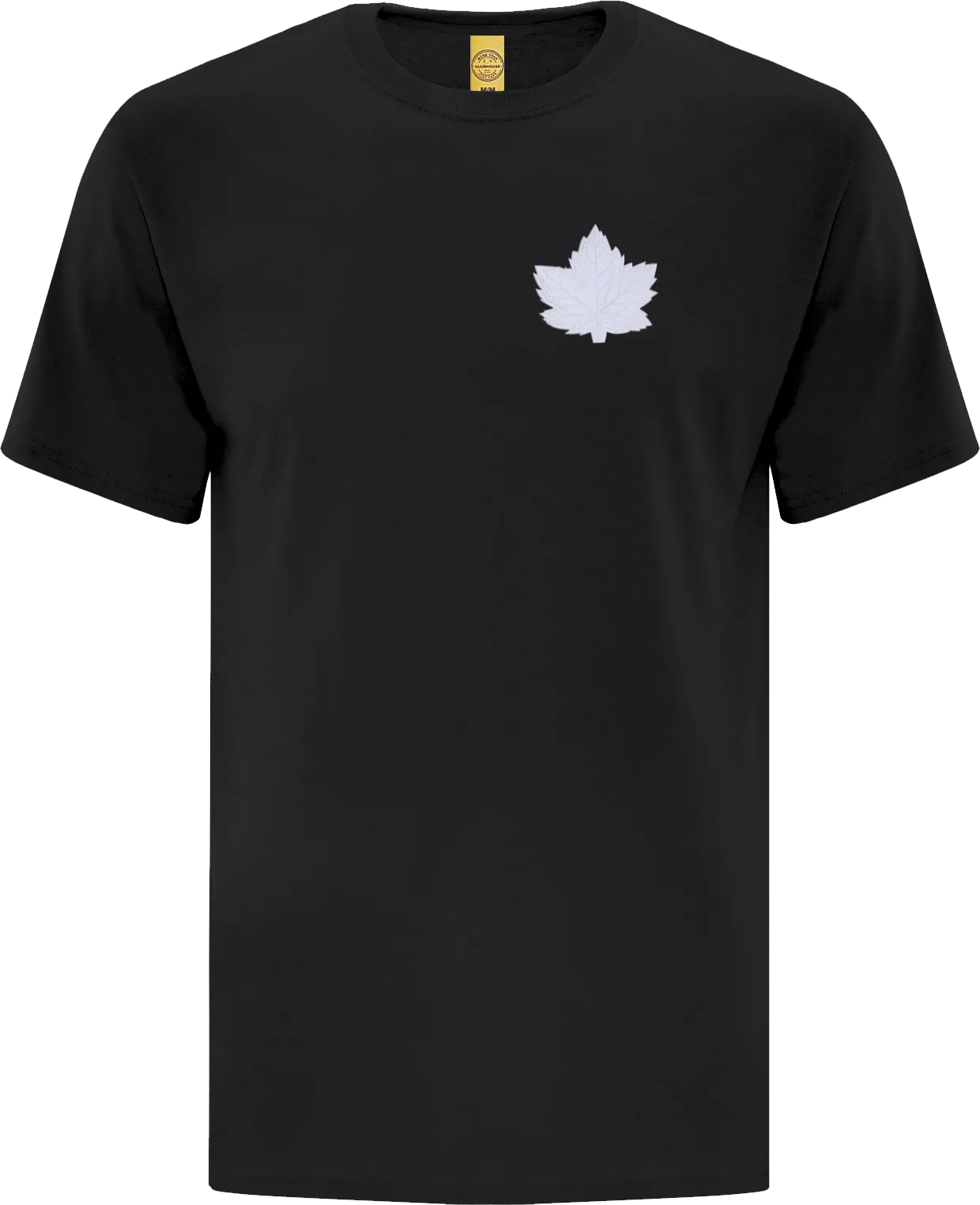 Canada Mighty Maple T-Shirt Black White Tonal