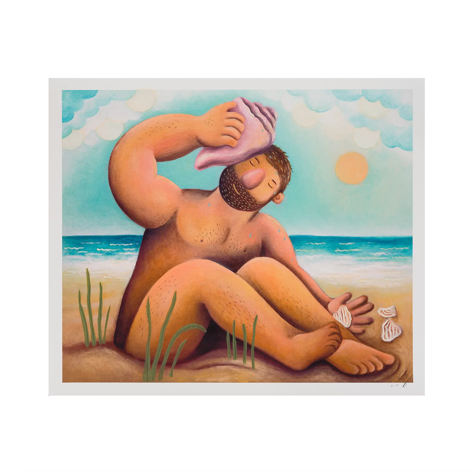 Carlos Rodriguez, I Can Hear You Close to Me, 2021; Limited Edition Print