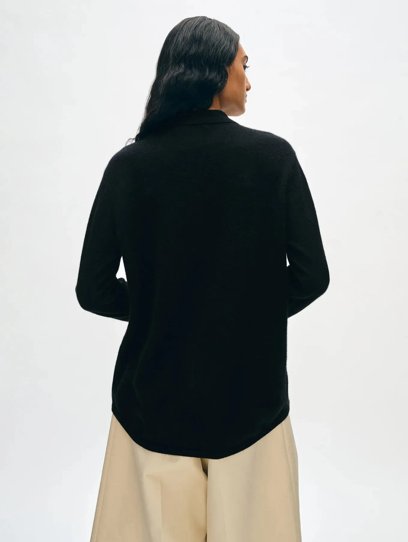 Cashmere Button Down