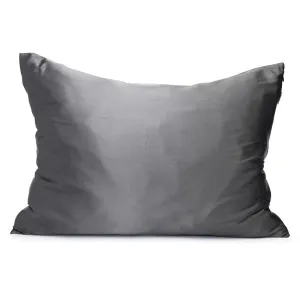 Charcoal Satin Pillowcase