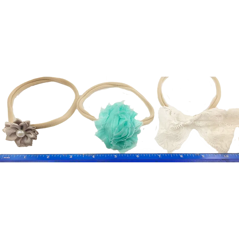 Chixx Soft Stretch Headbands - Collection #5 - Set of 3