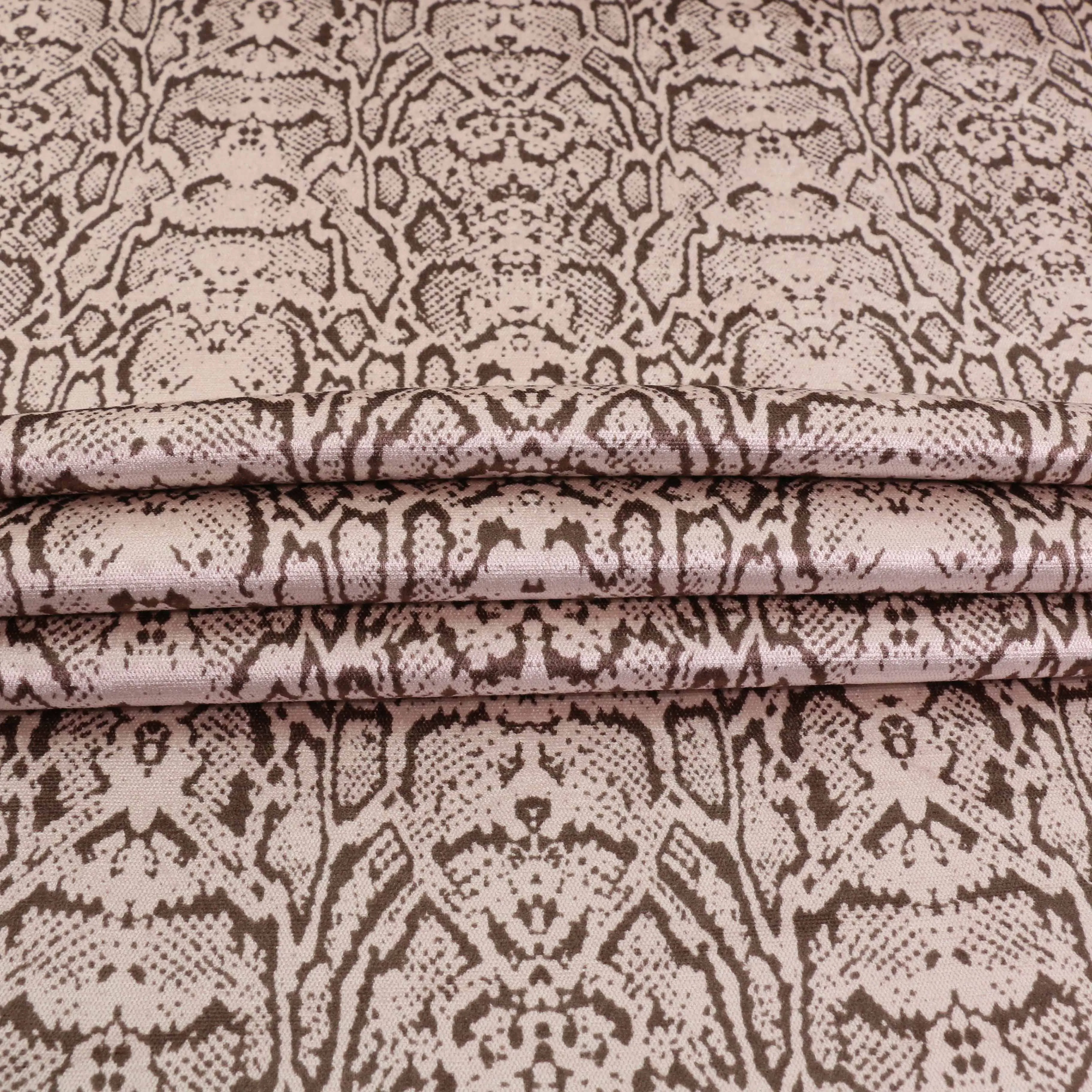 Cotton Velvet fabric - Light beige