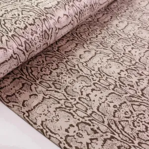 Cotton Velvet fabric - Light beige