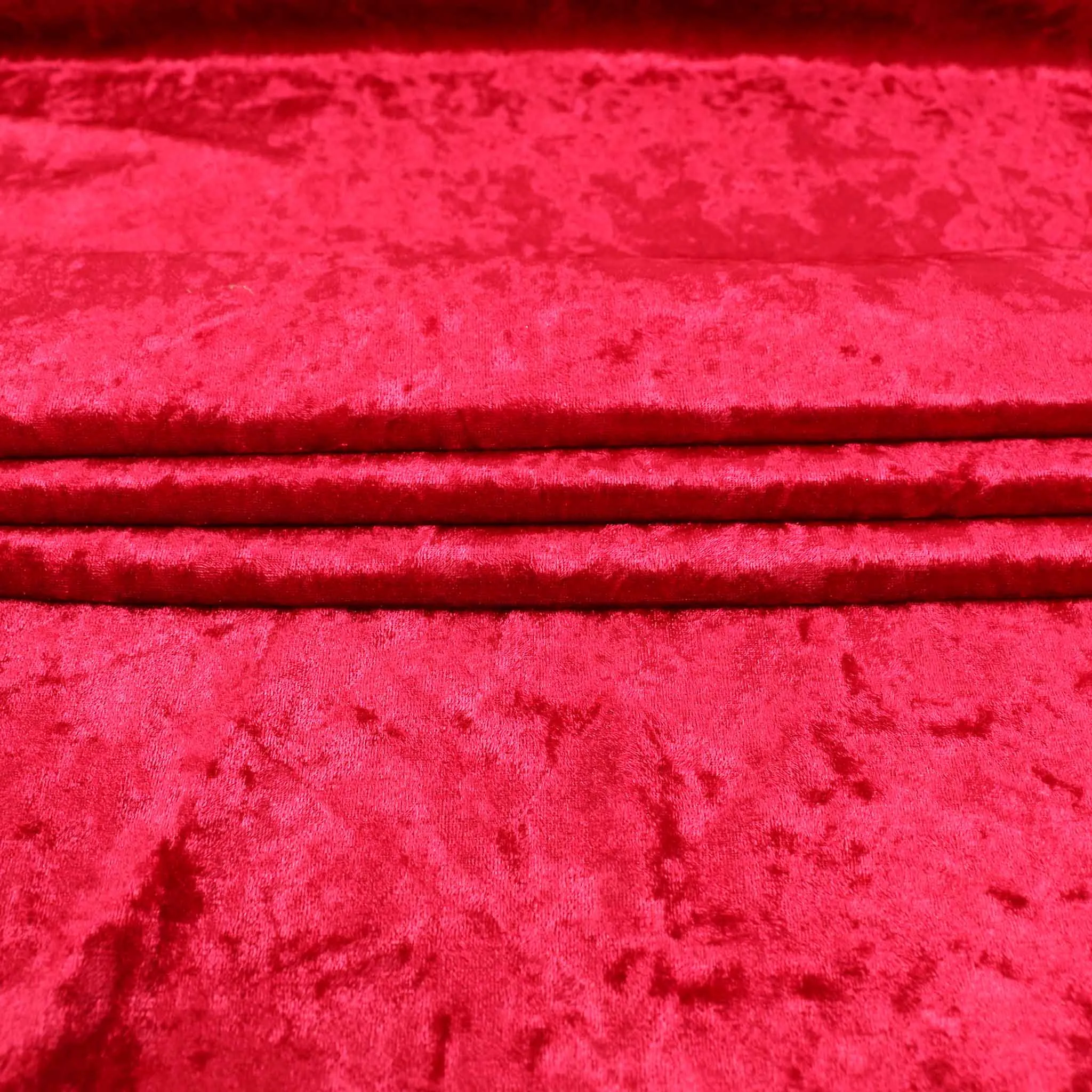 Crushed Velvet - Red