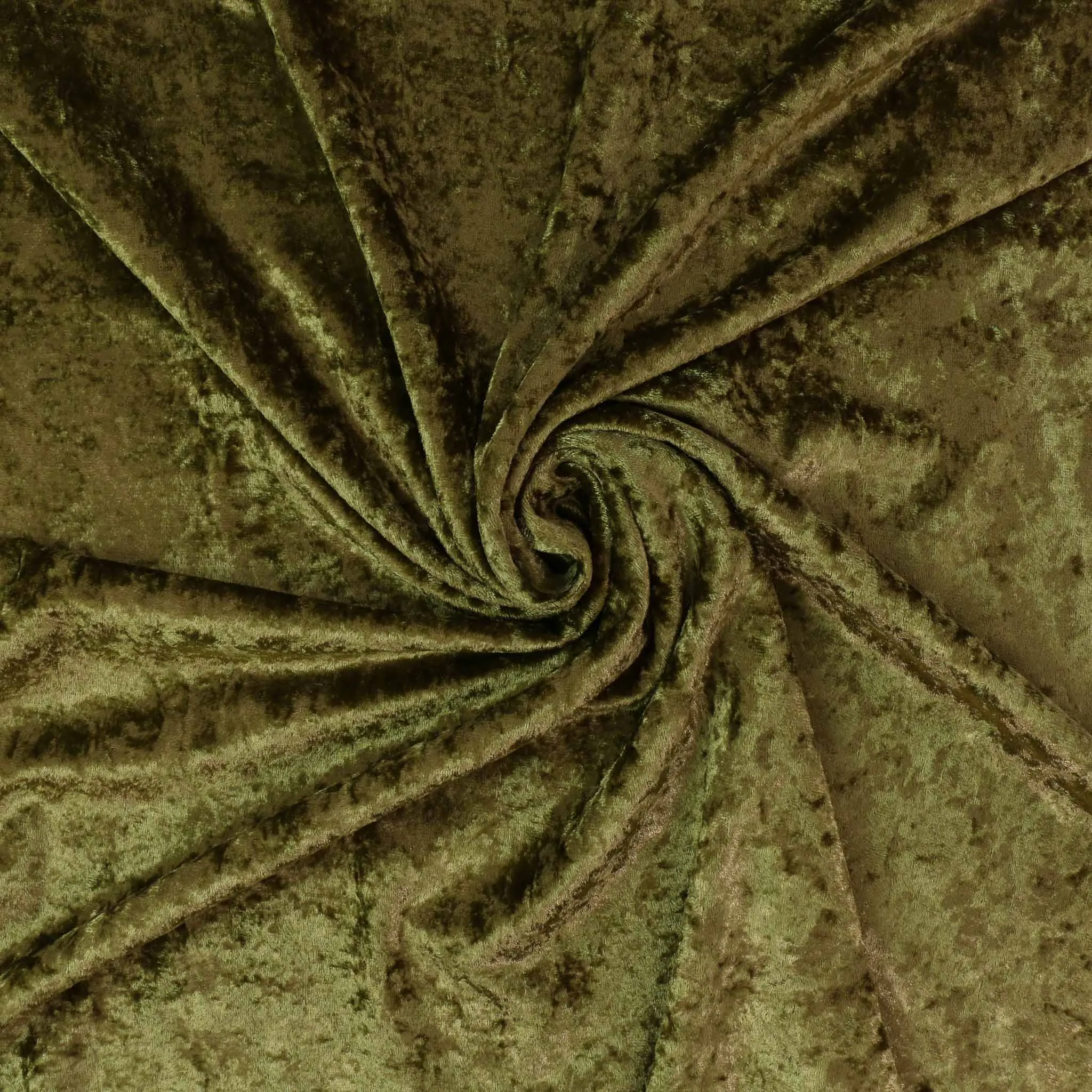 Crushed Velvet - Terracotta, Khaki