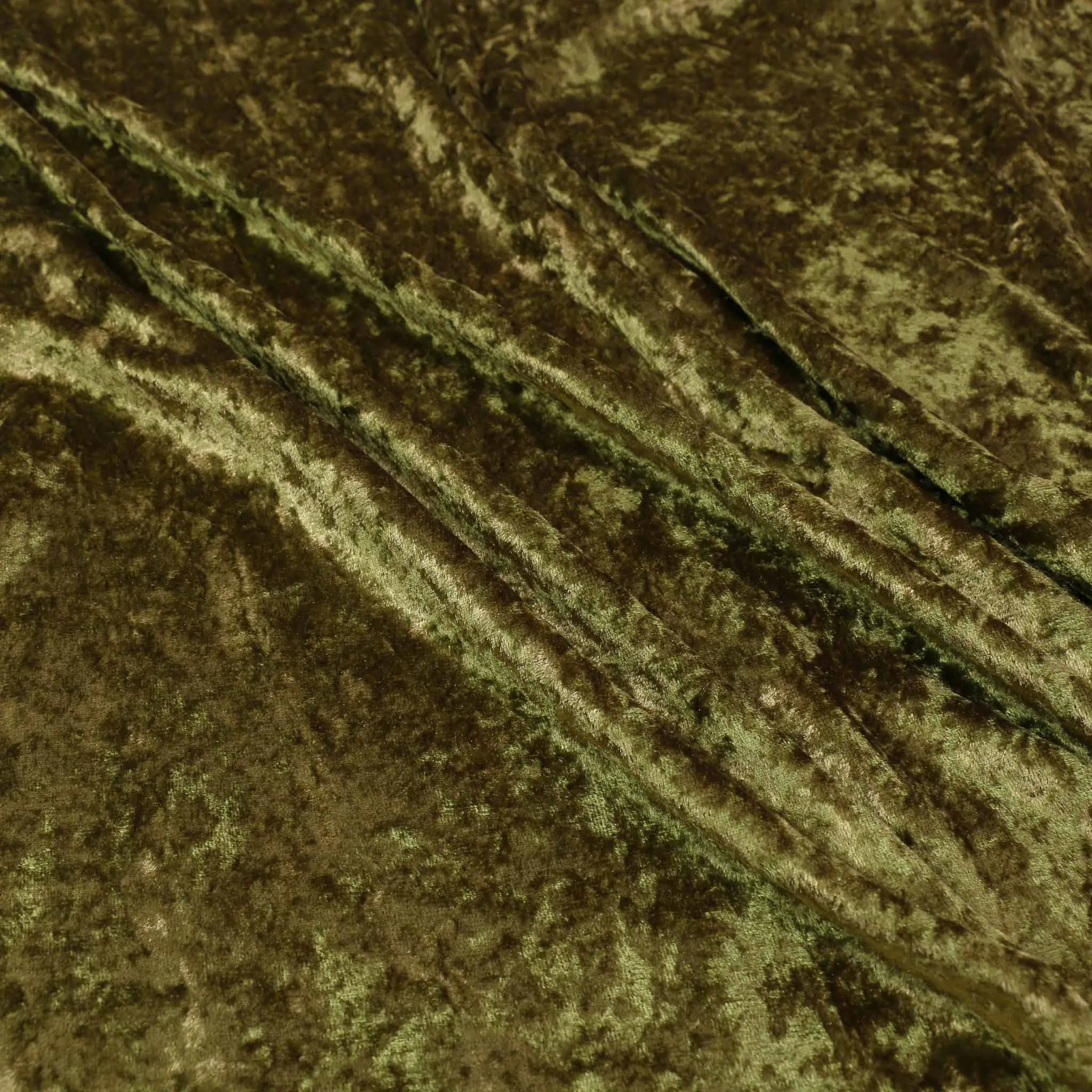 Crushed Velvet - Terracotta, Khaki