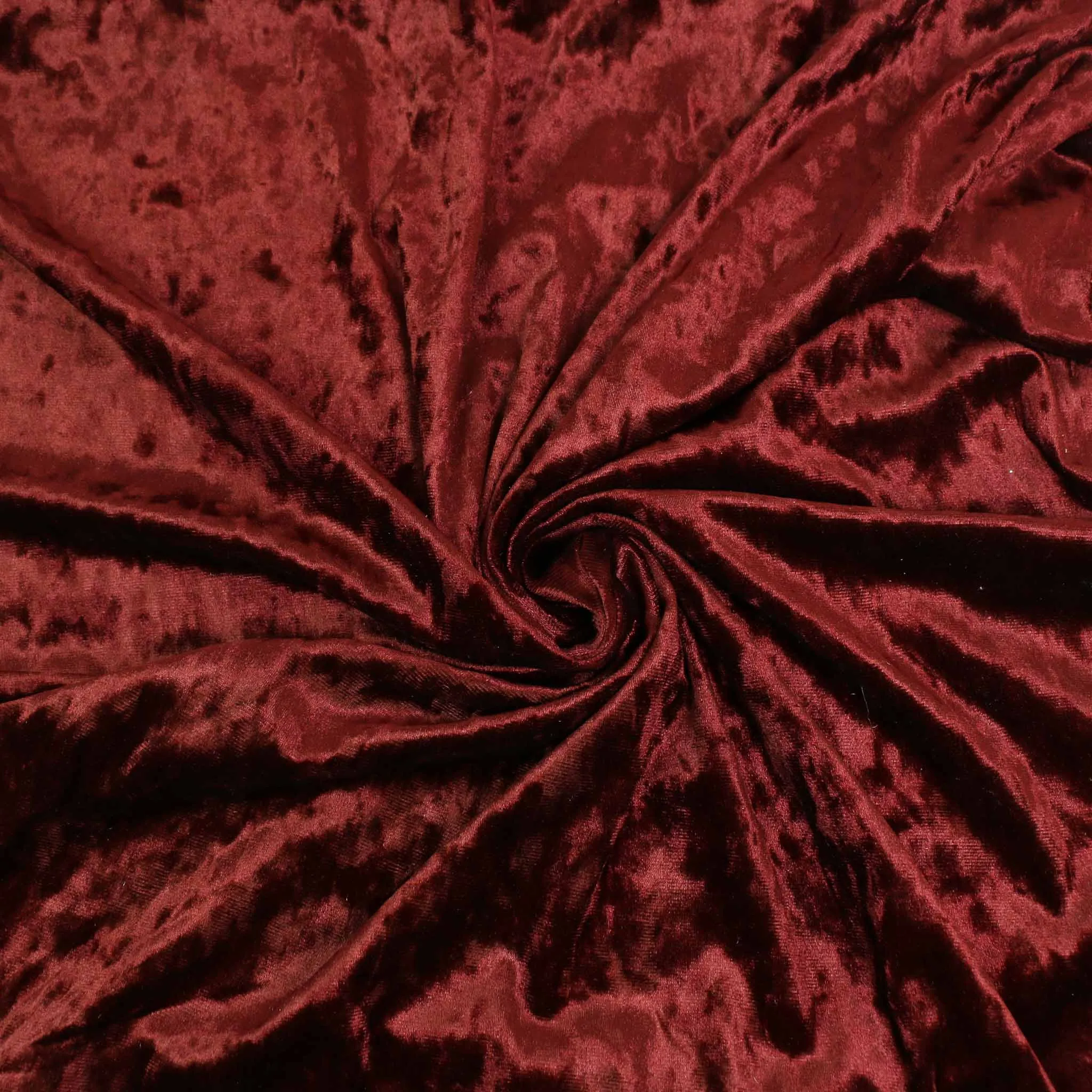 Crushed Velvet - Terracotta, Khaki