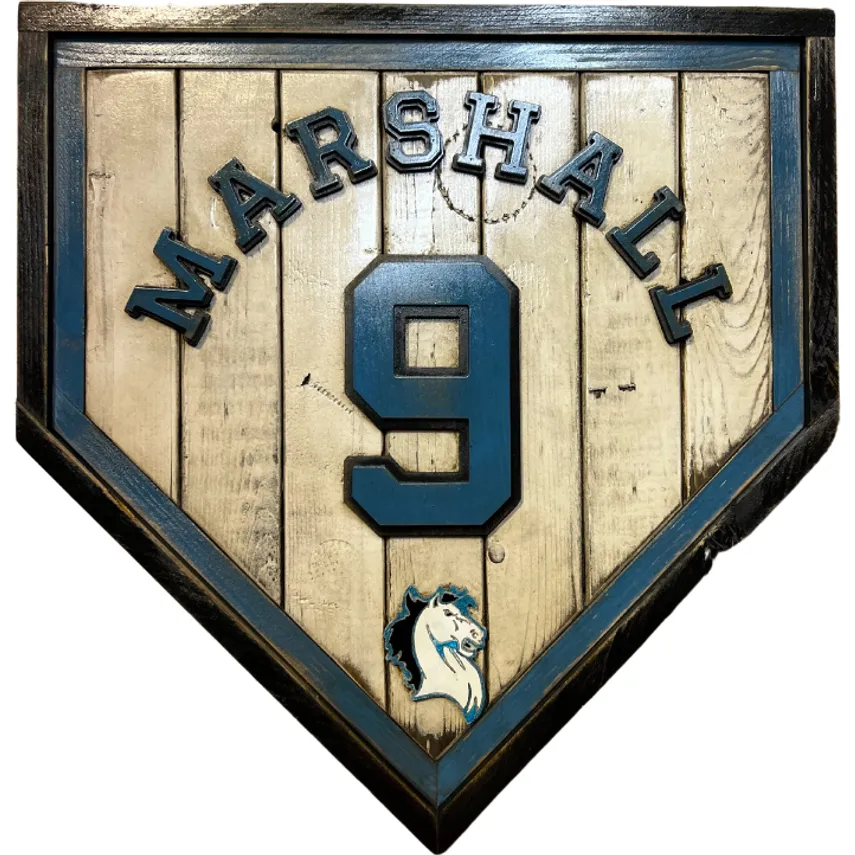 Deluxe Heritage 20.5” Custom Home Plate