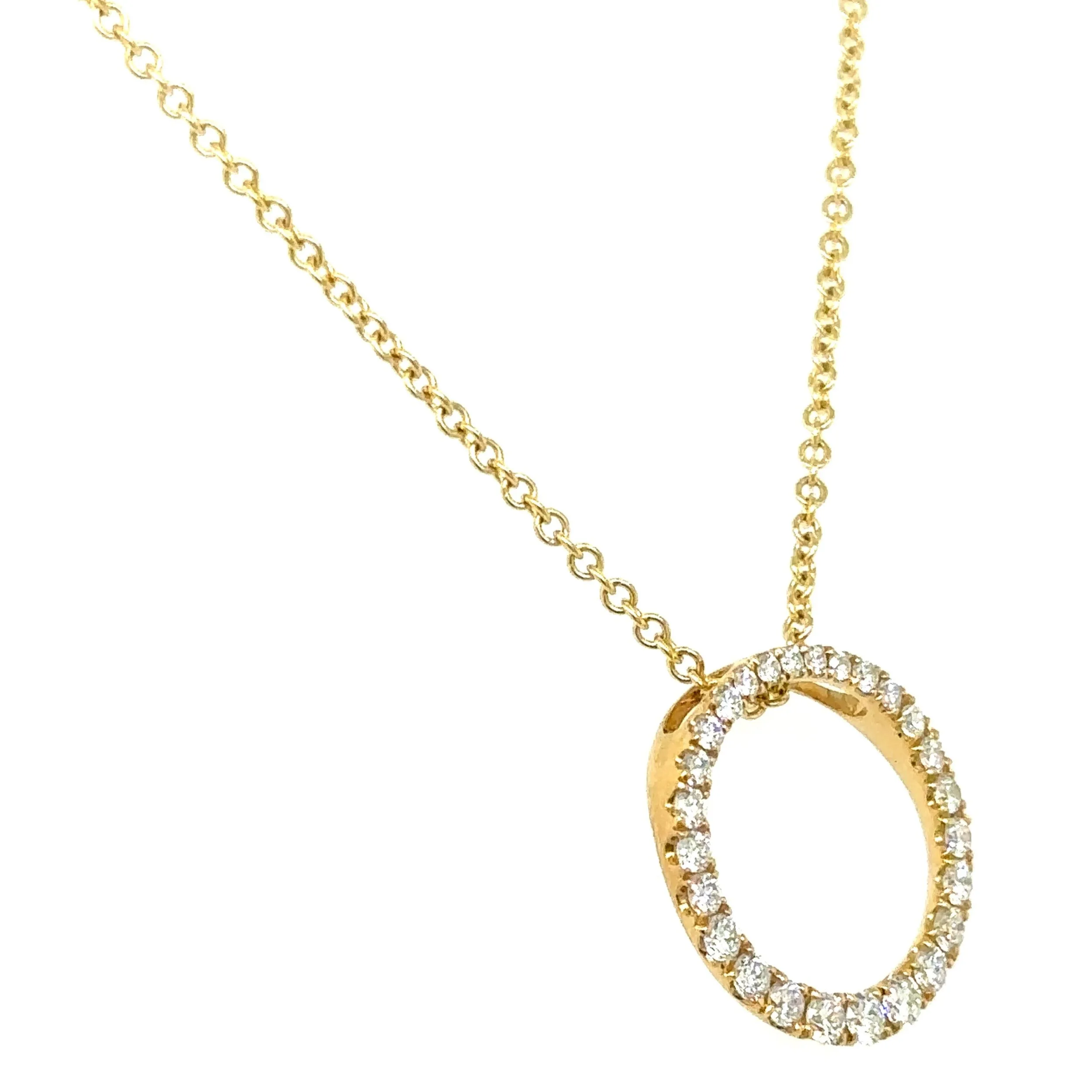 Diamond Circle of Life Pendant 0.36ct tw
