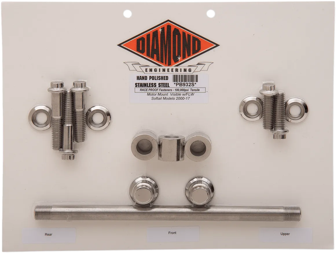 Diamond Engineering PB932S 12-Point Head Bolts Kit - Stainless Steel