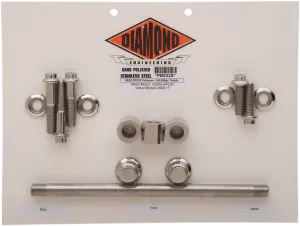 Diamond Engineering PB932S 12-Point Head Bolts Kit - Stainless Steel