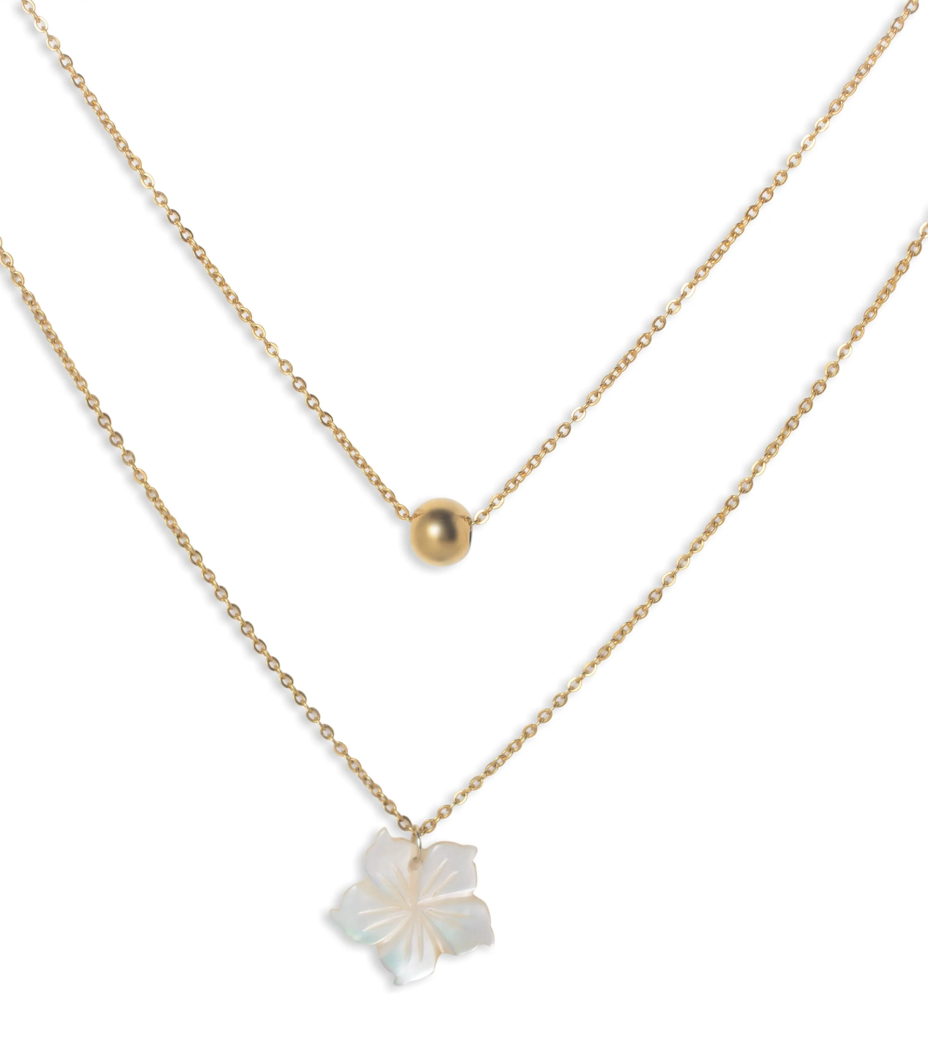 Dini Necklace in Mother of Pearl