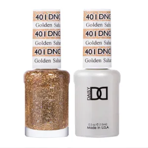 DND / Gel Nail Polish Matching Duo - Golden Sahara Star 401