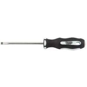 Draper Plain Slot Soft Grip Parallel Tip Screwdrivers, 5.5 X 100Mm Dr-34973