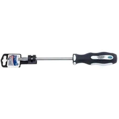 Draper Plain Slot Soft Grip Screwdrivers, 8.0 X 150Mm Dr-34979