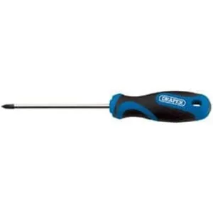 Draper Soft Grip Cross Slot Screwdriver, No.1 X 75Mm Dr-48931