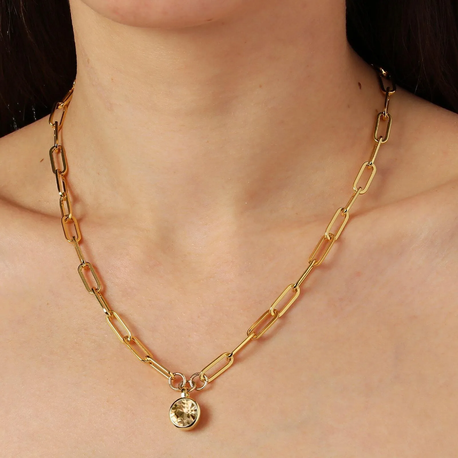 Dyrberg Kern Lisanna Gold Necklace - Golden