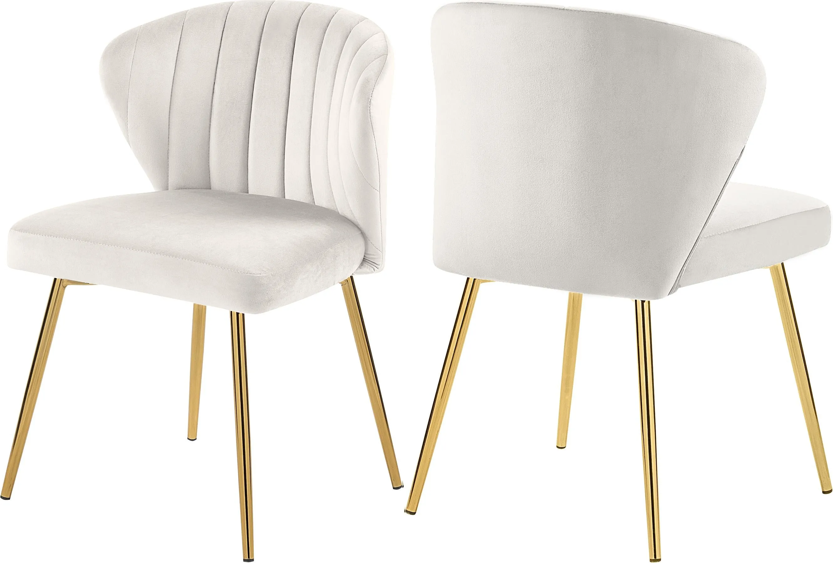 Finley Cream Velvet Dining Chair