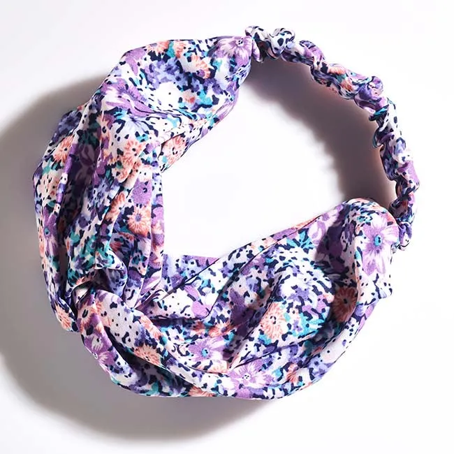 Floral Collection Orchid Twist Headwrap