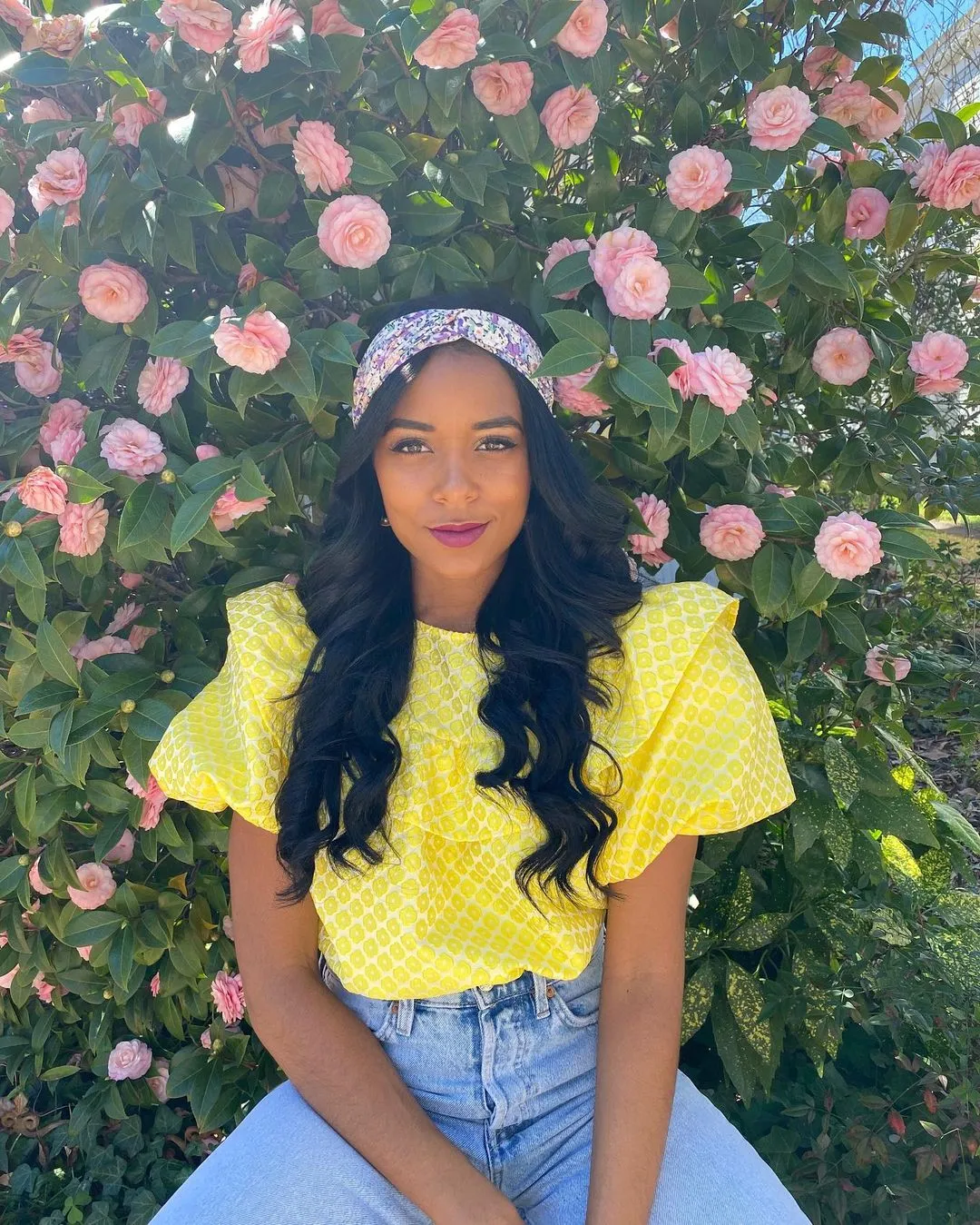 Floral Collection Orchid Twist Headwrap