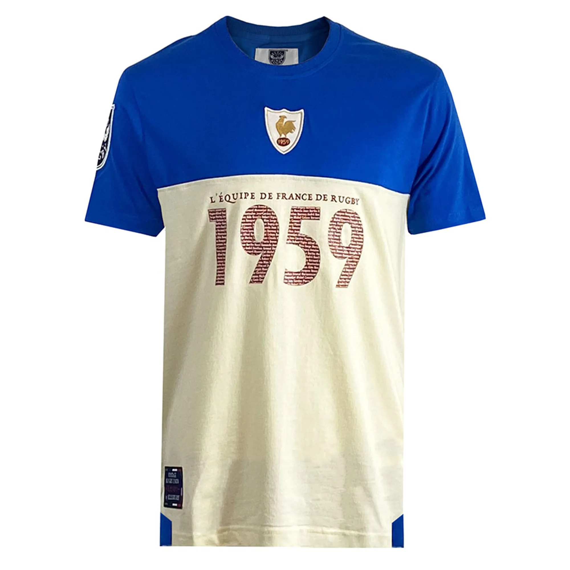 France Rugby 1959 T-Shirt by Ellis Rugby