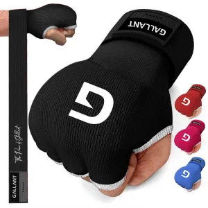 Gallant Heritage Boxing Gel Inner Hand Wrap - Black - Boxing Hand Wraps