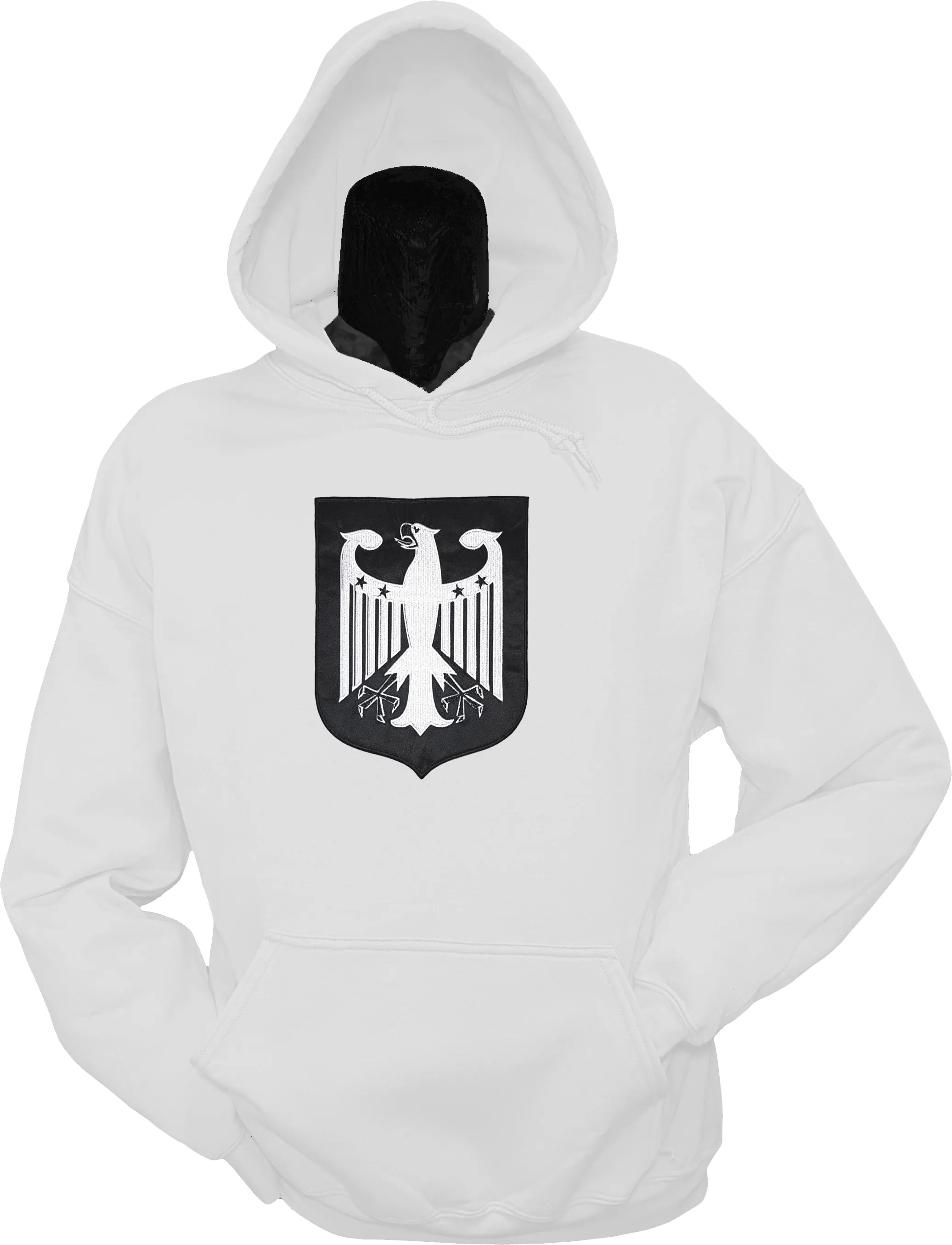 Germany Shield Hoodie White