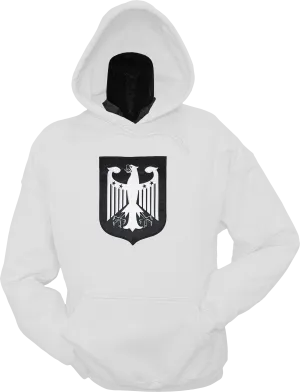 Germany Shield Hoodie White