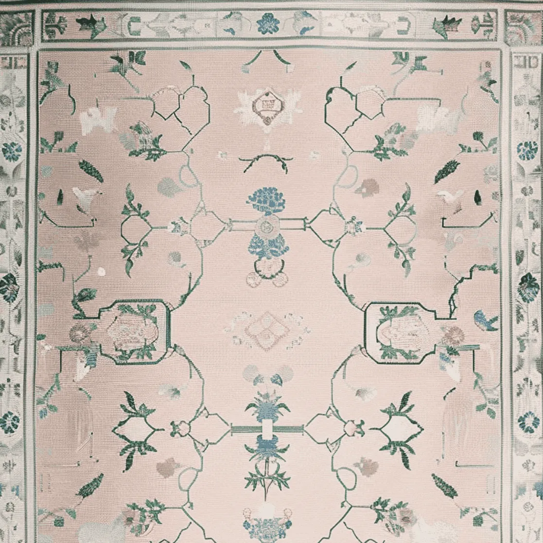 Gilded Serenity Hand Tufted Rug