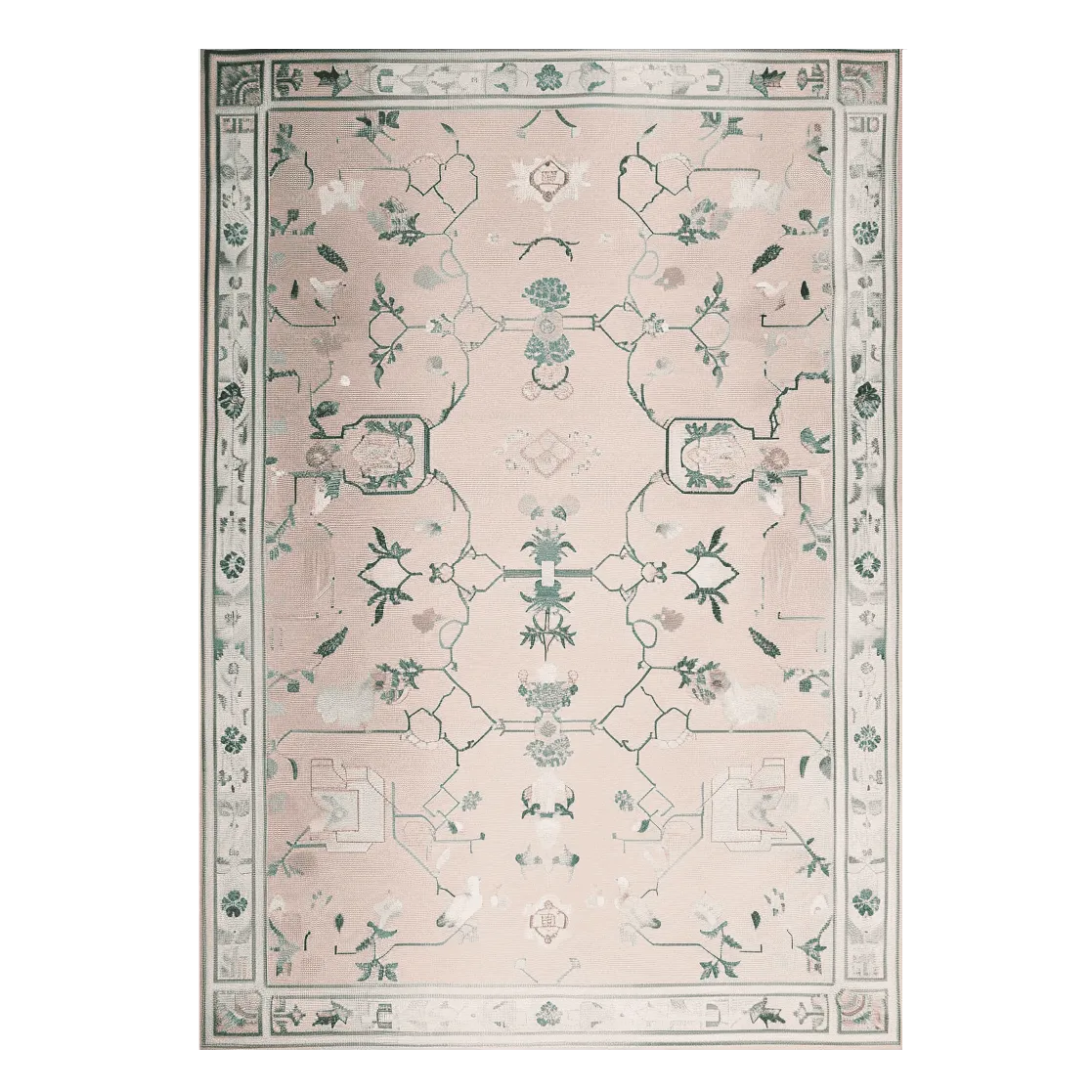 Gilded Serenity Hand Tufted Rug