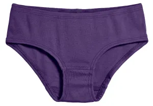 Girls Soft Cotton Brief  | Purple